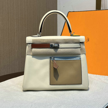 エルメス HERMES 063-HKL25SFPBZ 2023最新入荷 colormatic ケリー トップハンドルバッグ トートバッグ レディースかばん