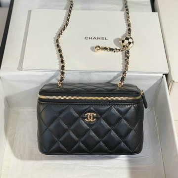 シャネル CHANEL 2022年最新入荷 ヴァニティー ケース 斜め掛け ショルダーバッグ クロスボディバッグ 化粧かばん