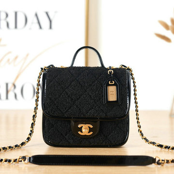 シャネル CHANEL CC-CH3652MQBK 2022年最新入荷 フラップバッグ ハンドバッグ 斜め掛け ショルダーバッグ レディースかばん ツイード