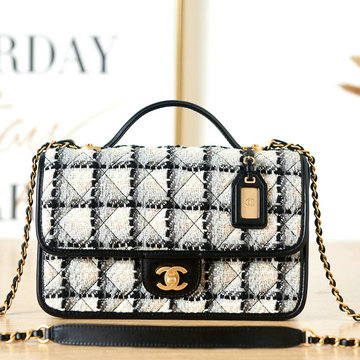 シャネル CHANEL 2022年最新入荷 フラップバッグ ハンドバッグ 斜め掛け ショルダーバッグ クロスボディバッグ レディースかばん ツイード