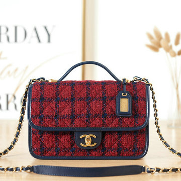 シャネル CHANEL CC-CH3653MNRD 2022年最新入荷 フラップバッグ ハンドバッグ 斜め掛け ショルダーバッグ クロスボディバッグ レディースかばん ツイード