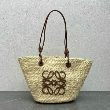 ロエベ LOEWE ZZ-LE22304Z　2023年最新入荷 アナグラム バスケットバッグ トートバッグ ハンドバッグ 2way 肩掛け ショルダーバッグ レディースかばん