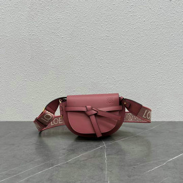 ロエベ LOEWE ZZ-LE65047QMH　2023年最新入荷 ゲート デュアルバッグ ミニ 斜め掛け ショルダーバッグ クロスボディバッグ チェストバッグ カーフレザー