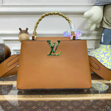 商品名称：ルイヴィトン LOUISVUITTON 057-M21258　2023年最新入荷 カプシーヌ BB トップハンドルバッグ トートバッグ ハンドバッグ 2way 斜め掛け ショルダーバッグ