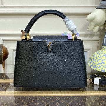 商品名称：ルイヴィトン LOUISVUITTON 057-M93483DK　2023年最新入荷 カプシーヌ MM トップハンドルバッグ トートバッグ ハンドバッグ 2way 斜め掛け ショルダーバッグ