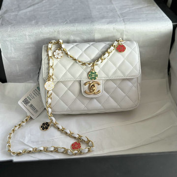シャネル CHANELCC-CH3737BS 2022年最新入荷 スモール フラップバッグ 斜め掛け ショルダーバッグ クロスボディバッグ レディースかばん ラムスキン