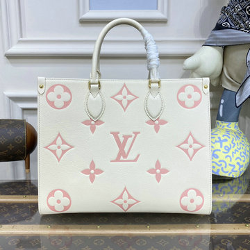 ルイヴィトン LOUISVUITTON 057-M21575　2023年最新入荷 オンザゴー MM ハンドバッグ トートバッグ ママバッグ ショッピングバッグ ウィメンズかばん