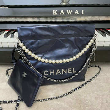 シャネル CHANEL CC-CH3989NYZL2022年最新入荷 スモール ホーボーバッグ 斜め掛け ショルダーバッグ クロスボディバッグ レディースかばん カーフレザー