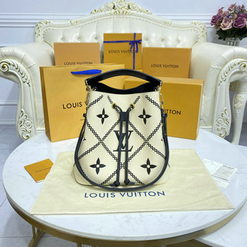 ルイヴィトン LOUISVUITTON 057-M46023　2023年最新入荷 ネオノエ BB バケットバッグ ショルダーバッグ トートバッグ ドローストリングバッグ モノグラム キャンバス