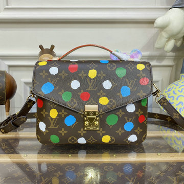 商品名称：ルイヴィトン LOUISVUITTON 057-M46384　2023年最新入荷 LVxYK ポシェット メティス トップハンドルバッグ トートバッグ 2way ショルダーバッグ モノグラム