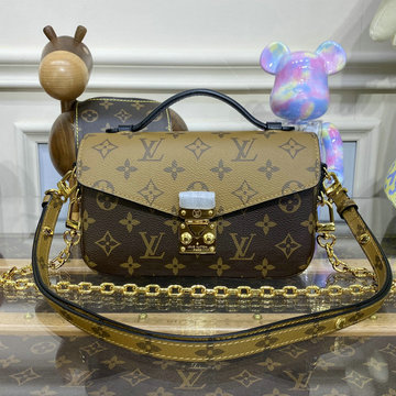 商品名称：ルイヴィトン LOUISVUITTON 057-M46279Y　2023年最新入荷 ポシェット メティス EAST WEST トップハンドルバッグ トートバッグ 2way ショルダーバッグ