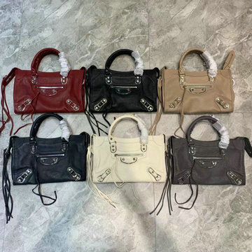 バレンシアガ BALENCIAGA GH-BA085332D　2023年最新入荷 クラシック シティ ハンドキャリーバッグ 2way ショルダーバッグ レディースかばん レザー