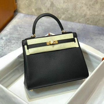 商品名称：エルメス HERMES 063-HKL25TGJBK　2023最新入荷 ケリー トップハンドルバッグ トートバッグ ハンドバッグ レディースかばん TOGO革