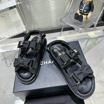 シャネル CHANEL 26-CHJ23024BHD　2023年春夏最新入荷 スリングバック 厚底サンダル サマーサンダル ビーチサンダル レディースシューズ 靴