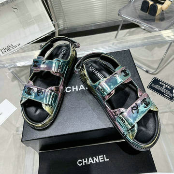 シャネル CHANEL 26-CHJ23024CMCG　2023年春夏最新入荷 スリングバック 厚底サンダル サマーサンダル ビーチサンダル レディースシューズ 靴