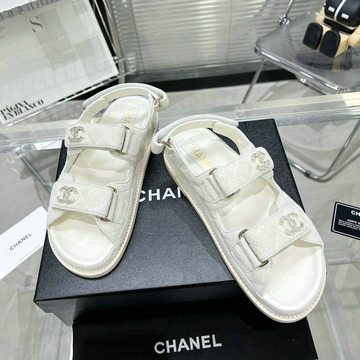 シャネル CHANEL 26-CHJ23024CRBS　2023年春夏最新入荷 スリングバック 厚底サンダル サマーサンダル ビーチサンダル レディースシューズ 靴