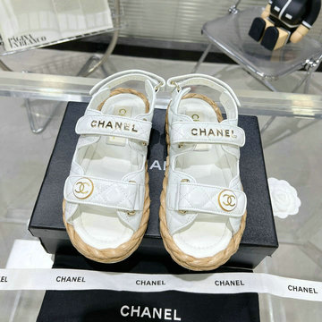 商品名称：シャネル CHANEL 26-CHJ23024YPBS　2023年春夏最新入荷 スリングバック 厚底サンダル サマーサンダル ビーチサンダル レディースシューズ 靴