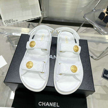 商品名称：シャネル CHANEL 26-CHJ23024YQBS　2023年春夏最新入荷 スリングバック 厚底サンダル サマーサンダル ビーチサンダル レディースシューズ 靴