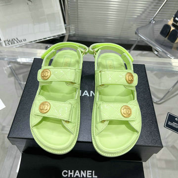 商品名称：シャネル CHANEL 26-CHJ23024YQGL　2023年春夏最新入荷 スリングバック 厚底サンダル サマーサンダル ビーチサンダル レディースシューズ 靴