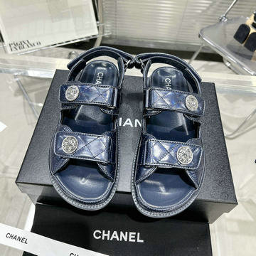 シャネル CHANEL 26-CHJ23024YQSL　2023年春夏最新入荷 スリングバック 厚底サンダル サマーサンダル ビーチサンダル レディースシューズ 靴