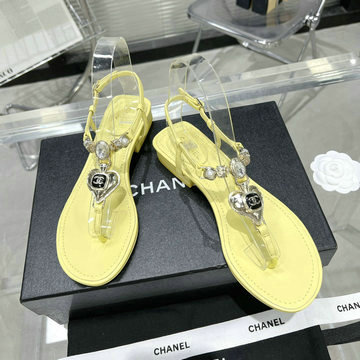 シャネル CHANEL 26-CHJ23025YL　2023年春夏最新入荷 スリングバック サンダル サマーサンダル ビーチサンダル レディースシューズ 靴 フリップフロップ