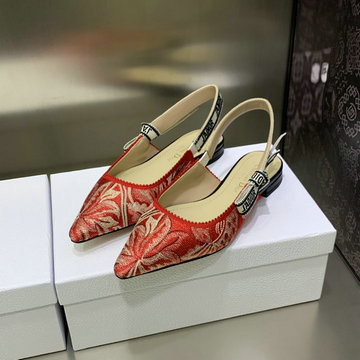 クリスチャンディオール 26-CDJ23001PR  CHRISTIAN DIOR 2023年最新入荷 J'ADIOR スリングバック パンプス フラットシューズ レディースシューズ