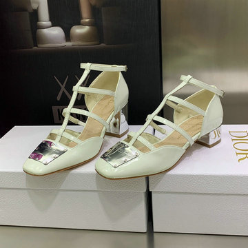 商品名称：クリスチャンディオール26-CDJ23004G  CHRISTIAN DIOR 2023年最新入荷 バレエパンプス ハイヒールシューズ シリンダーヒール スクエアトゥ レディースシューズ