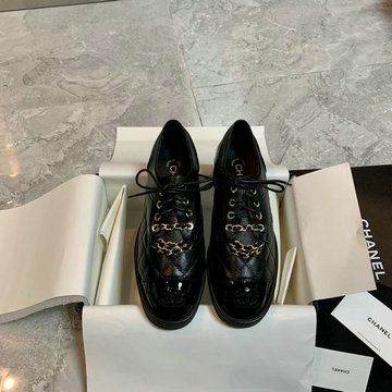 シャネル CHANEL 26-CHJ23008 2023年春季最新入荷 スニーカー レースアップシューズ カジュアルシューズ 厚底 レディースシューズ 靴