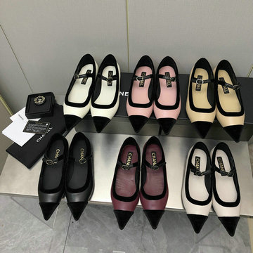 シャネル CHANEL 26-CHJ23009 2023年春季最新入荷 パンプス ローファー フラットシューズ カジュアルシューズ バレエシューズ レディースシューズ 靴