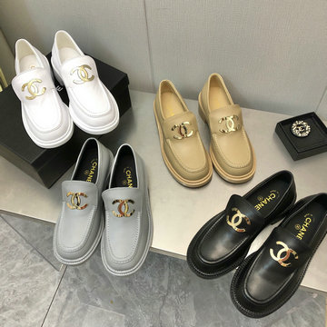 シャネル CHANEL 26-CHJ23010  2023年春季最新入荷 ローファー ローヒールシューズ フラットシューズ レディース カジュアルシューズ 厚底 靴