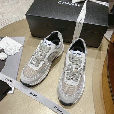 シャネル CHANEL 26-CHJ23020BH 2023年春季最新入荷 スニーカー レースアップシューズ カジュアルシューズ レディースシューズ スポーツシューズ