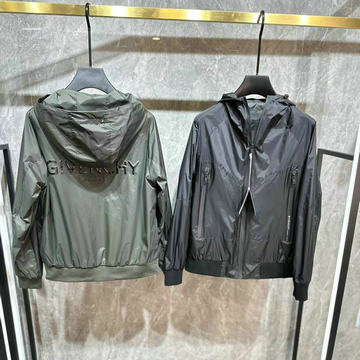 商品名称：ジバンシー GIVENCHY MS-JKGV23001　2023年春季最新入荷 ロングスリーブ ジャケット ジップジャケット フード付き トップスコート 長袖 アウターコート 男女兼用