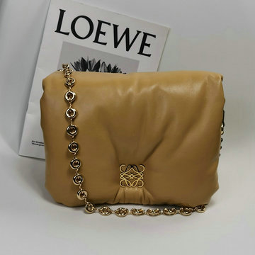 ロエベ LOEWE GH-LE9801XS　2023年最新入荷 パファー-ゴヤバッグ ミニバッグ シャイニーナパラム 斜め掛け ショルダーバッグ クロスボディバッグ レディースかばん