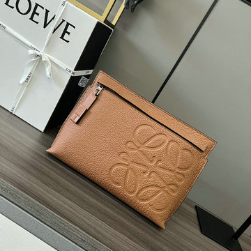 ロエベ LOEWE GH-LE11038TH　2023年最新入荷 ストラップ付き Tポーチ 手持ちかばん クラッチバッグ メンズかばん カーフレザー