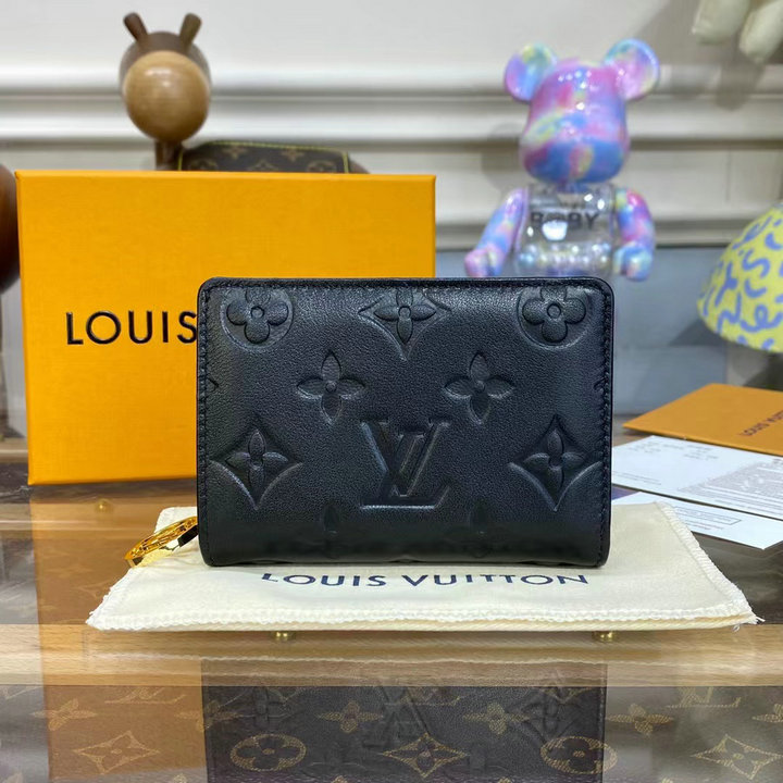 商品名称：ルイヴィトン LOUISVUITTON 057-M81599　2023年最新入荷 ポルトフォイユ ルー ジッピーウォレット ショートウォレット 短財布 小銭入れ