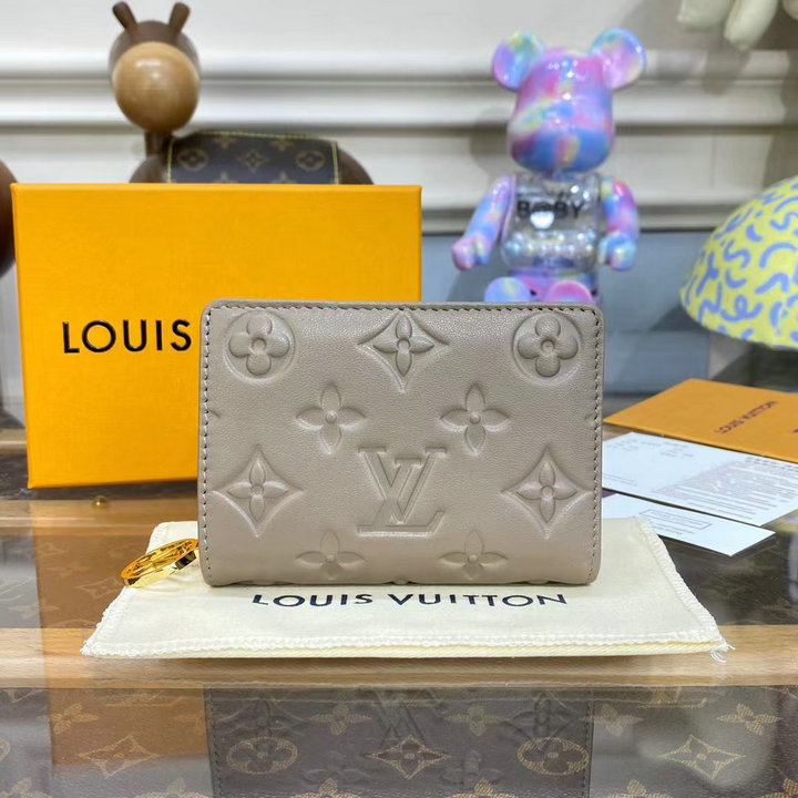 商品名称：ルイヴィトン LOUISVUITTON 057-M81673　2023年最新入荷 ポルトフォイユ ルー ジッピーウォレット ショートウォレット 短財布 小銭入れ