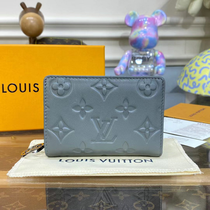 商品名称：ルイヴィトン LOUISVUITTON 057-M81996　2023年最新入荷 ポルトフォイユ ルー ジッピーウォレット ショートウォレット 短財布 小銭入れ