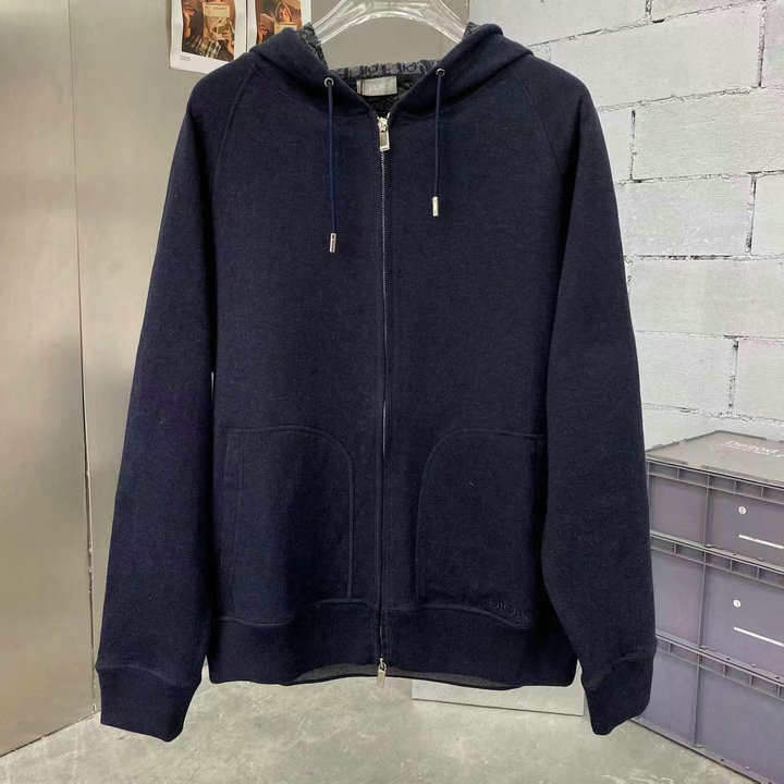商品名称：クリスチャンディオール CHRISTIAN DIOR MS-WMCD23001　2023年春夏最新入荷 ロングスリーブ ジャケット フルジップ ジャケット フード付き トップスコート