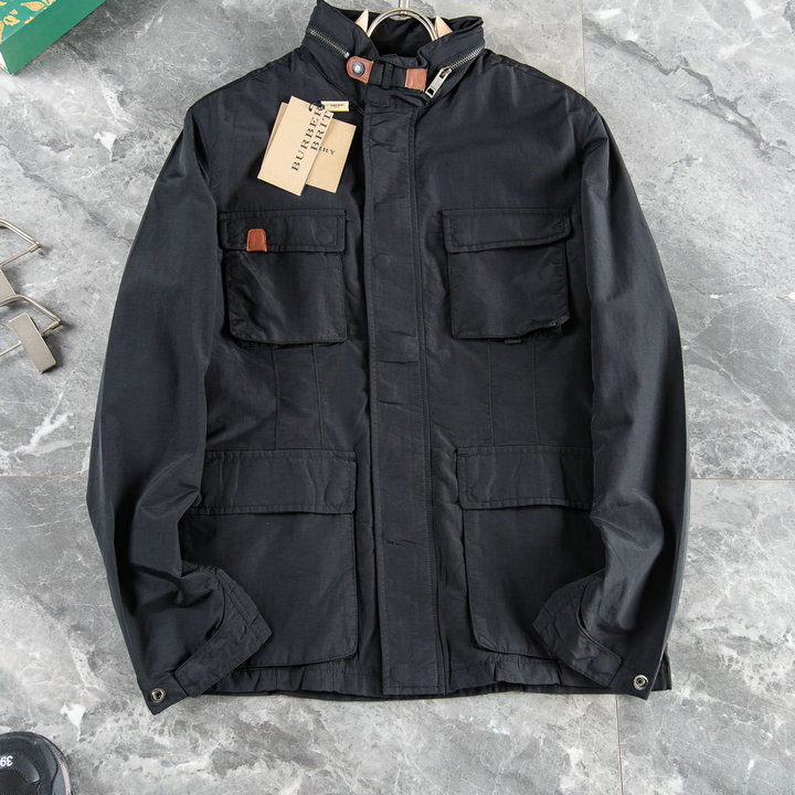商品名称：バーパリー BURBERRY MS-JKBR23006　2023年春夏最新入荷 ロングスリーブ ジャケット フルジップ ジャケット トップスコート 長袖 アウターコート