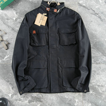 バーパリー BURBERRY MS-JKBR23006　2023年春夏最新入荷 ロングスリーブ ジャケット フルジップ ジャケット トップスコート 長袖 アウターコート