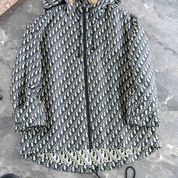 商品名称：クリスチャンディオール CHRISTIAN DIOR MS-JKCD23006　2023年春夏最新入荷 ロングスリーブ ボンバージャケット フルジップ ジャケット ふード付き トップスコート