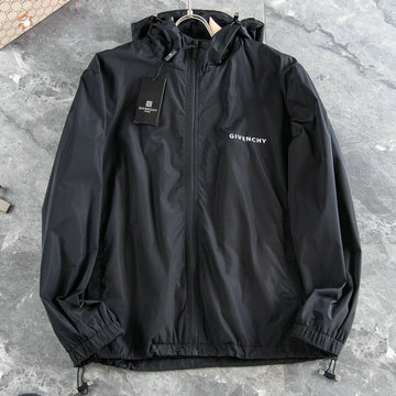商品名称：ジバンシー GIVENCHY MS-JKGV23002　2023年春夏最新入荷 ロングスリーブ ボンバージャケット フルジップ ジャケット フード付き トップスコート 長袖 アウターコート