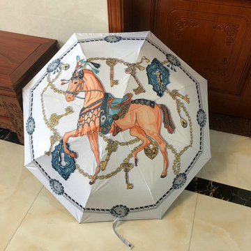 商品名称：エルメス HERMES 99-YSHE23001 2023年春夏最新入荷 雨傘 ジャンプ傘 フォールディングアンブレラ UVカット 日傘 折りたたみ傘