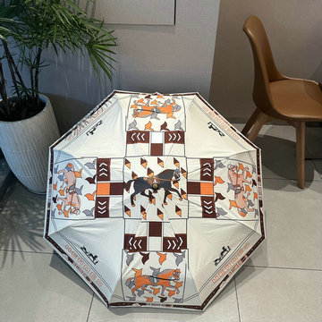 商品名称：エルメス HERMES 99-YSHE23005 2023年春夏最新入荷 雨傘 ジャンプ傘 フォールディングアンブレラ UVカット 日傘 折りたたみ傘