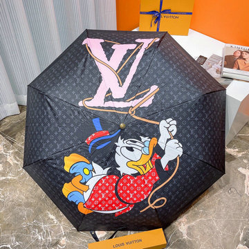 商品名称：ルイヴィトン LOUISVUITTON 99-YSLV23008 2023年春夏最新入荷 雨傘 ジャンプ傘 フォールディングアンブレラ UVカット 日傘 折りたたみ傘