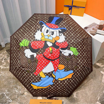 商品名称：ルイヴィトン LOUISVUITTON 99-YSLV23009 2023年春夏最新入荷 雨傘 ジャンプ傘 フォールディングアンブレラ UVカット 日傘 折りたたみ傘