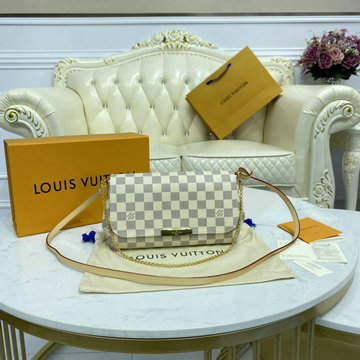 ルイヴィトン LOUISVUITTON 057-N41275　2023年最新入荷 フェイボリット チェーンウォレット ポーチ ショルダーバッグ ダミエアズールキャンパス