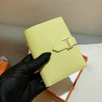 商品名称：エルメス HERMES 063-HES20003SJJY 2023最新入荷 ベアン コンパクト 二つ折り短財布 ショートウォレット 札入れ 小銭入れ カードケース ヴォーエプソン