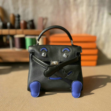 エルメス HERMES 063-HKDO22SFKL 2023最新入荷 ケリードール トップハンドルバッグ トートバッグ ハンドバッグ 手持ちかばん swift革