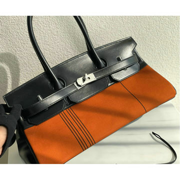 エルメス HERMES 063-HBK42BXPBYKC 2023最新入荷 バーキンバッグ トップハンドルバッグ トートバッグ ハンドバッグ レディースかばん box革